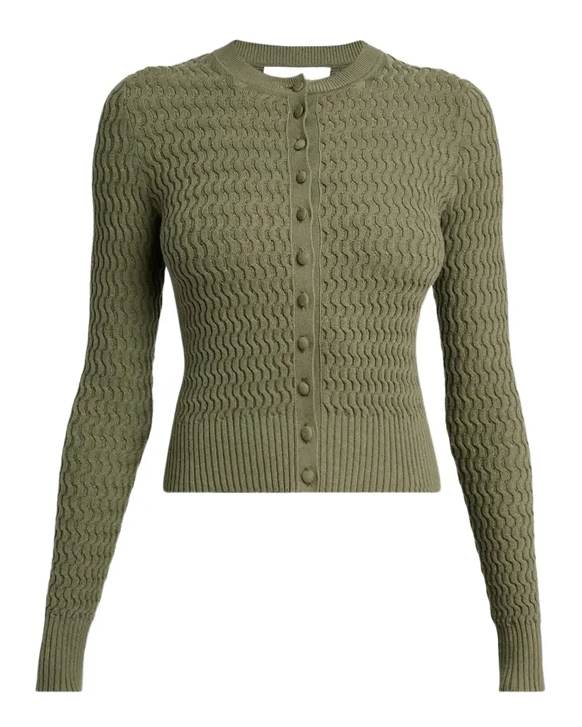 Proenza Schouler Marci Knit Cardigan | Image 1 Proenza Schouler Marci Knit Cardigan | Image 1