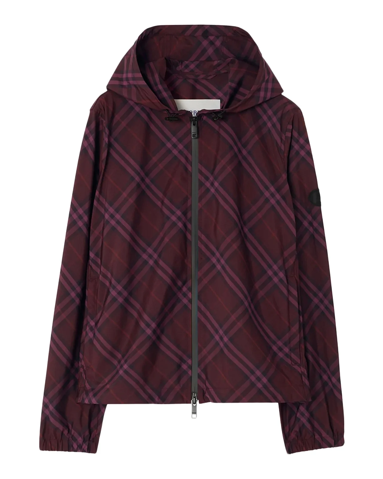 Salcombe Check Zip Hooded Jacket