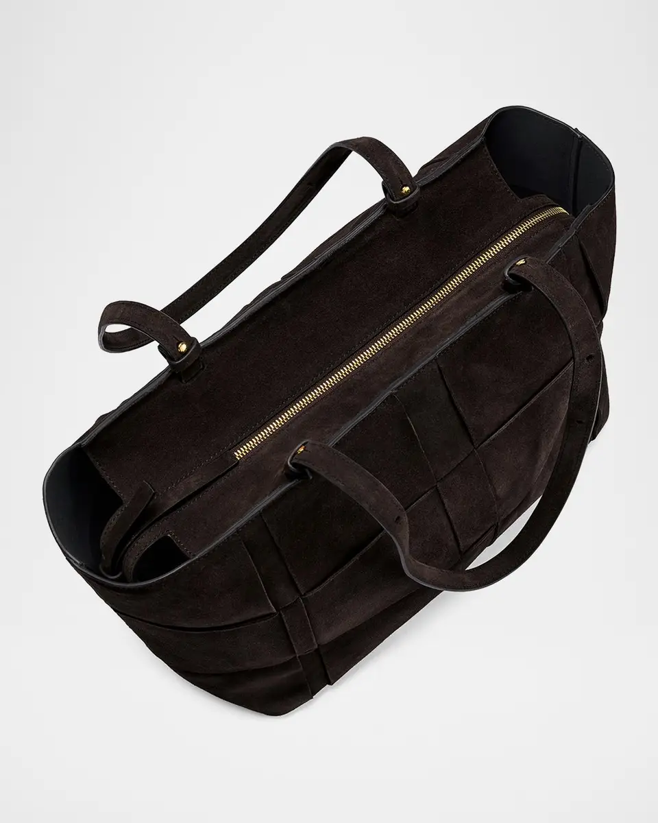 DeMellier The Florence Woven Suede Tote Bag | Thumbnail 2 DeMellier The Florence Woven Suede Tote Bag | Thumbnail 2