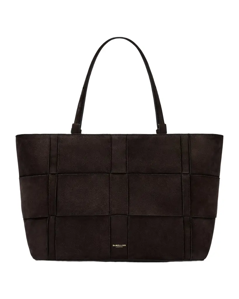DeMellier The Florence Woven Suede Tote Bag | Image 1 DeMellier The Florence Woven Suede Tote Bag | Image 1