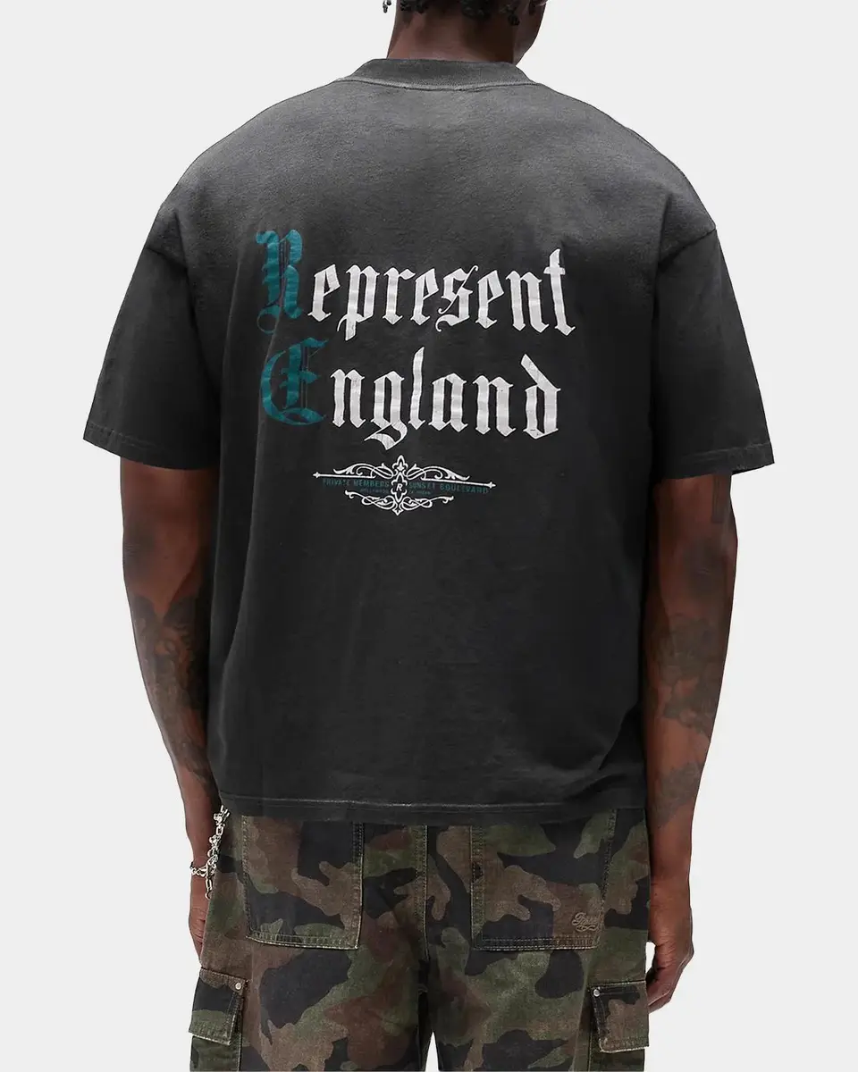Represent Men's Private Members Graphic T-Shirt | Thumbnail 3 Represent Men's Private Members Graphic T-Shirt | Thumbnail 3