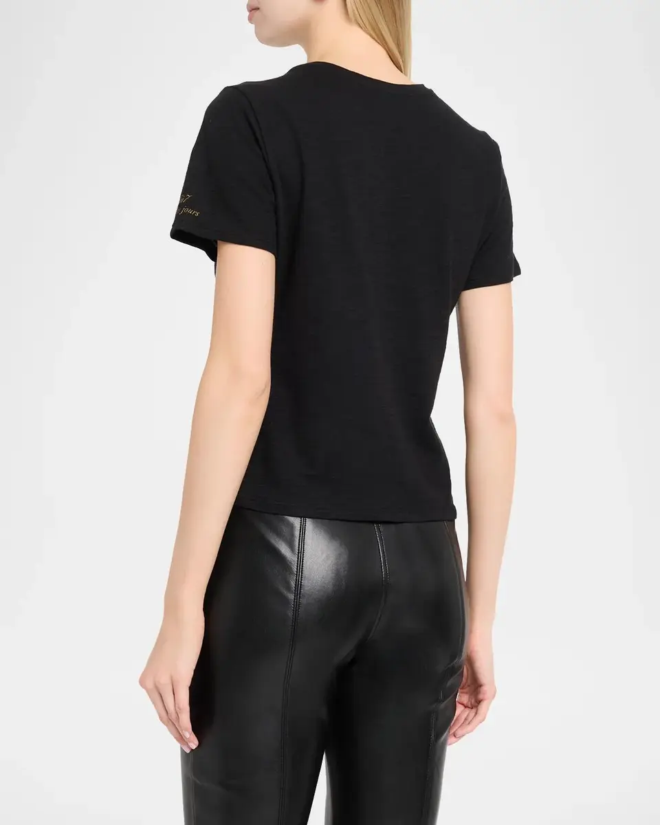 Cinq à Sept All You Need Is Amour Graphic Cotton T-Shirt | Thumbnail 3 Cinq à Sept All You Need Is Amour Graphic Cotton T-Shirt | Thumbnail 3