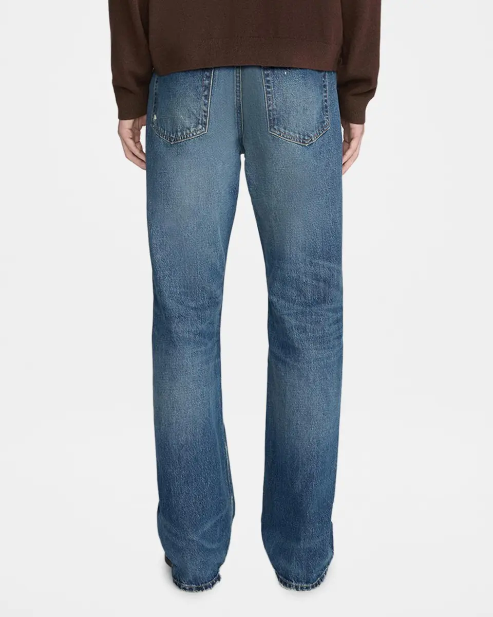 Frame Men's D Whiskered Cotton Bootcut Jeans | Thumbnail 3