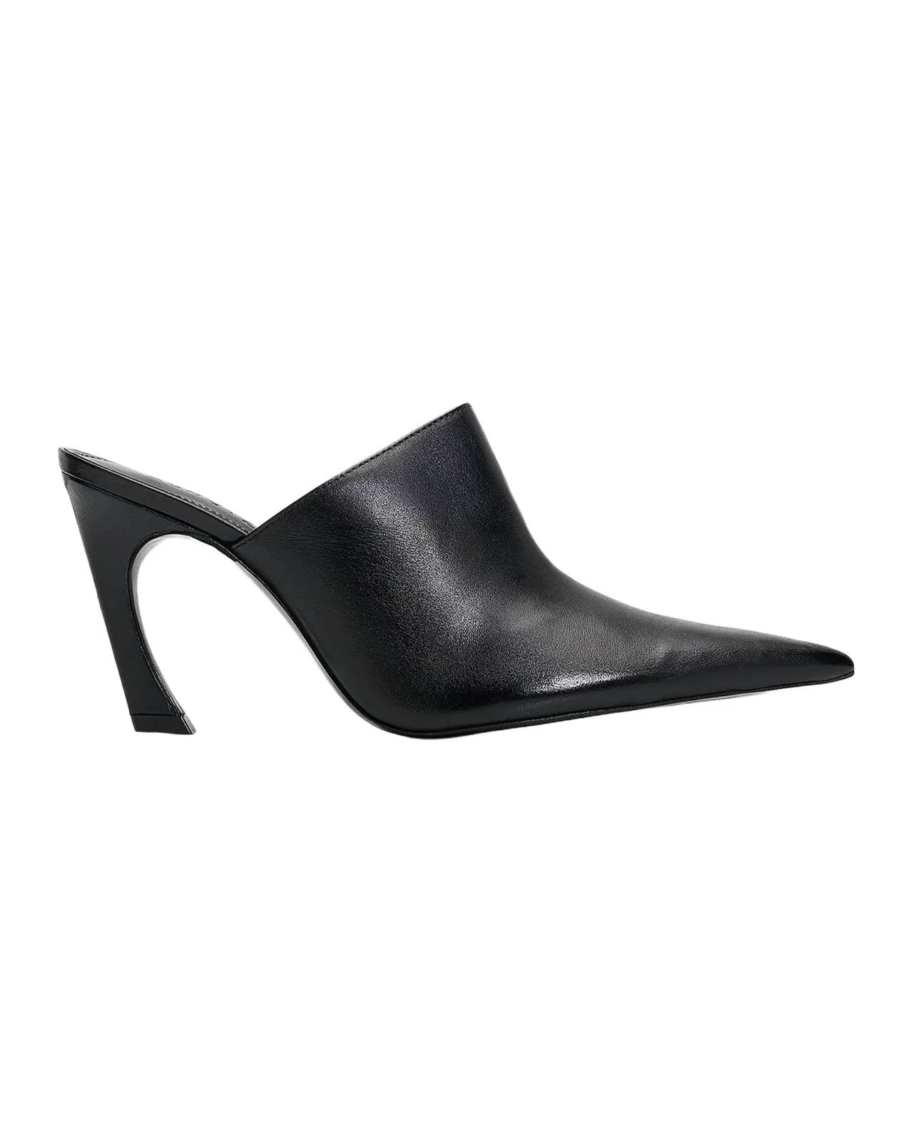 Lexi 95MM Leather Mule Pumps