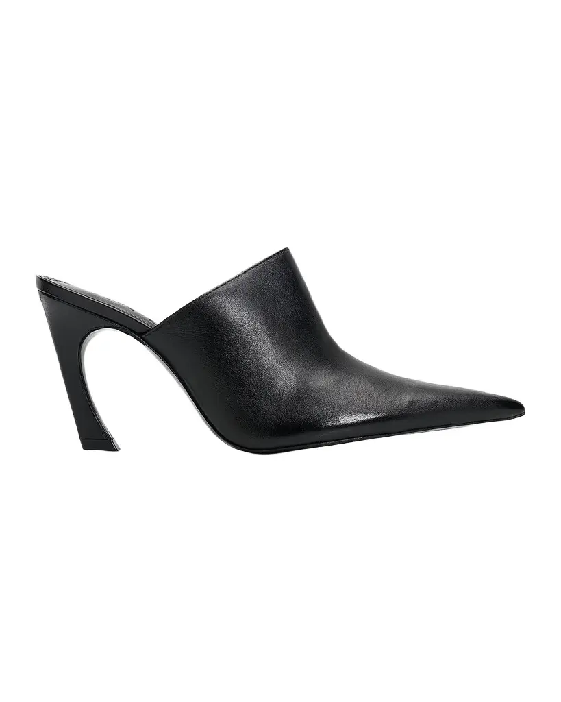 Lexi 95MM Leather Mule Pumps Lexi 95MM Leather Mule Pumps
