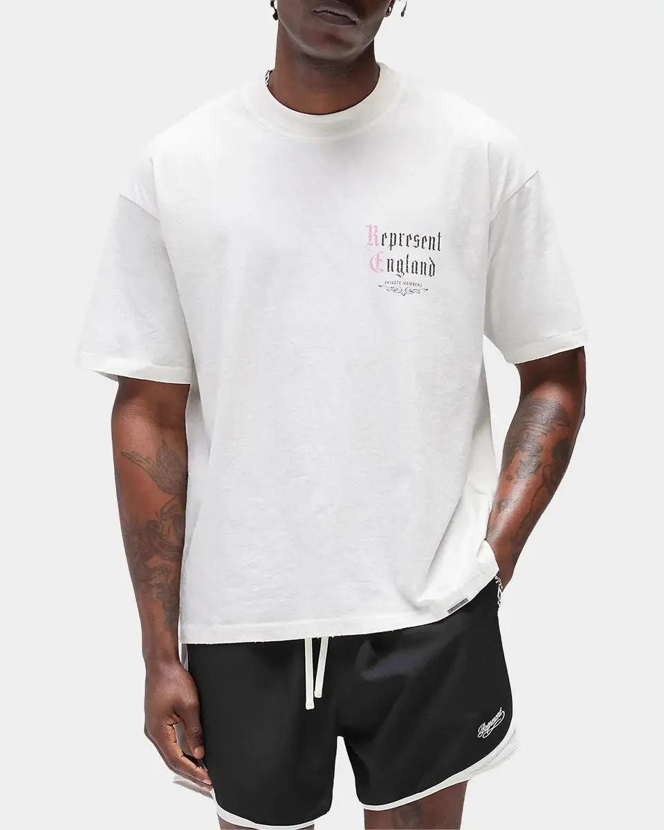 Represent Men's Private Members Graphic T-Shirt | Thumbnail 4 Represent Men's Private Members Graphic T-Shirt | Thumbnail 4