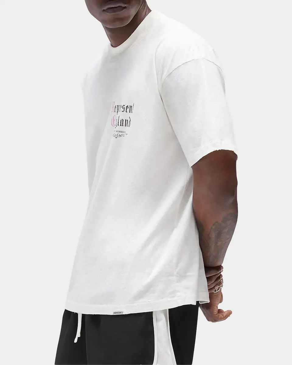 Represent Men's Private Members Graphic T-Shirt | Thumbnail 6 Represent Men's Private Members Graphic T-Shirt | Thumbnail 6