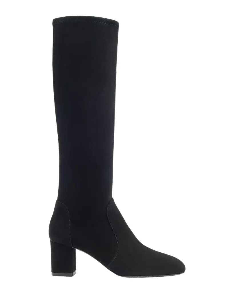 Stuart Weitzman 60mm Lucie Suede Knee-High Boots