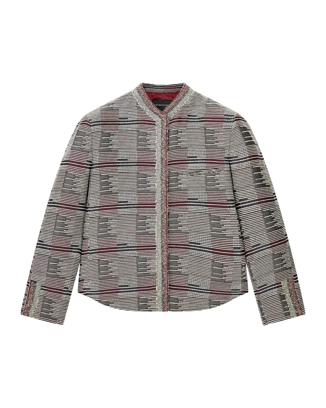 Geometric Jacquard Blazer Geometric Jacquard Blazer