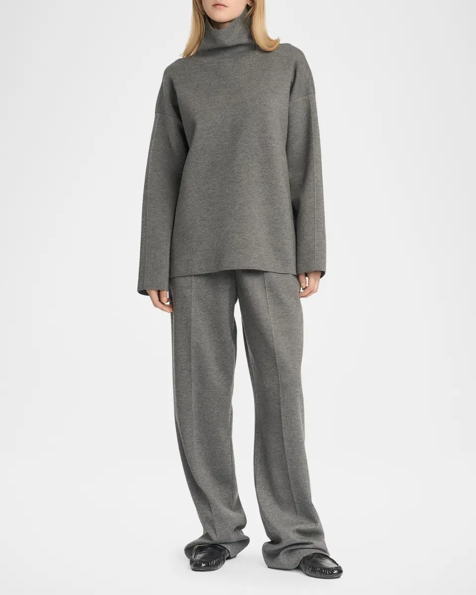 Malo Turtleneck Cashmere-Silk Sweater | Thumbnail 2