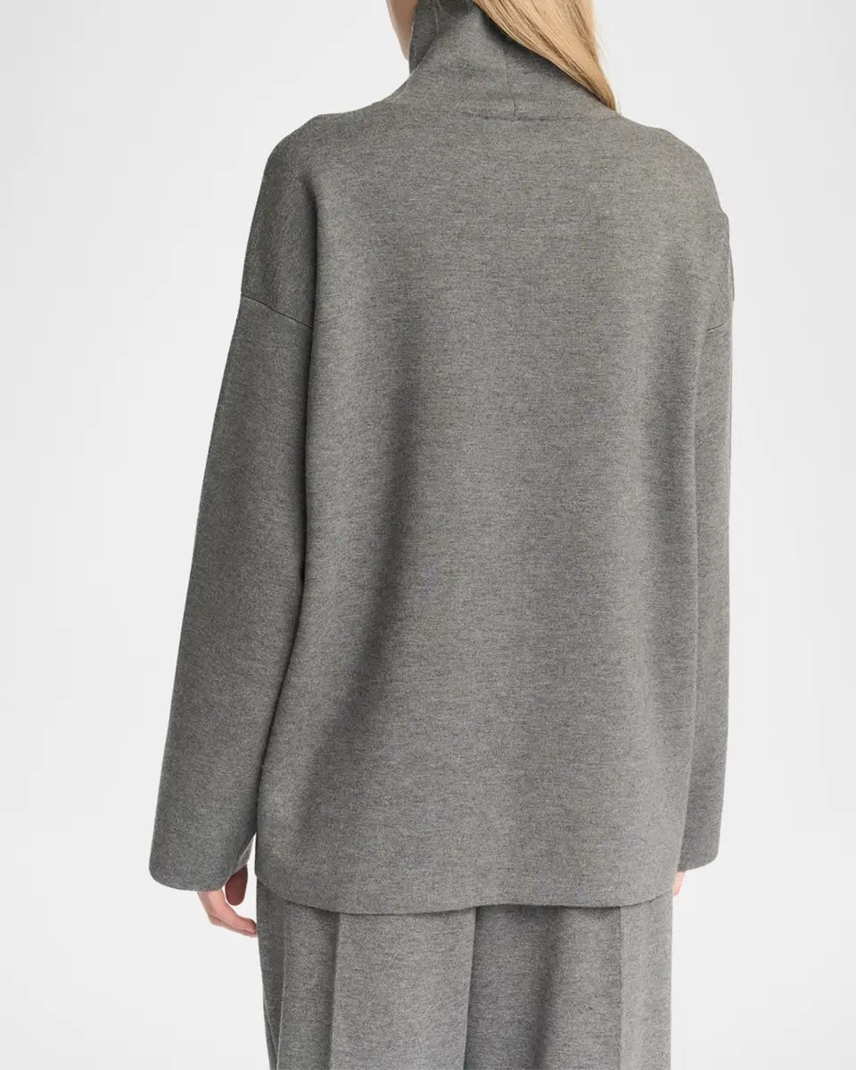 Malo Turtleneck Cashmere-Silk Sweater | Thumbnail 3