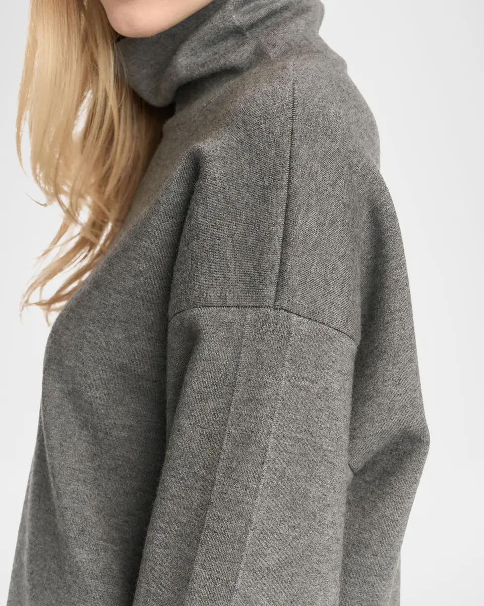 Malo Turtleneck Cashmere-Silk Sweater | Thumbnail 5