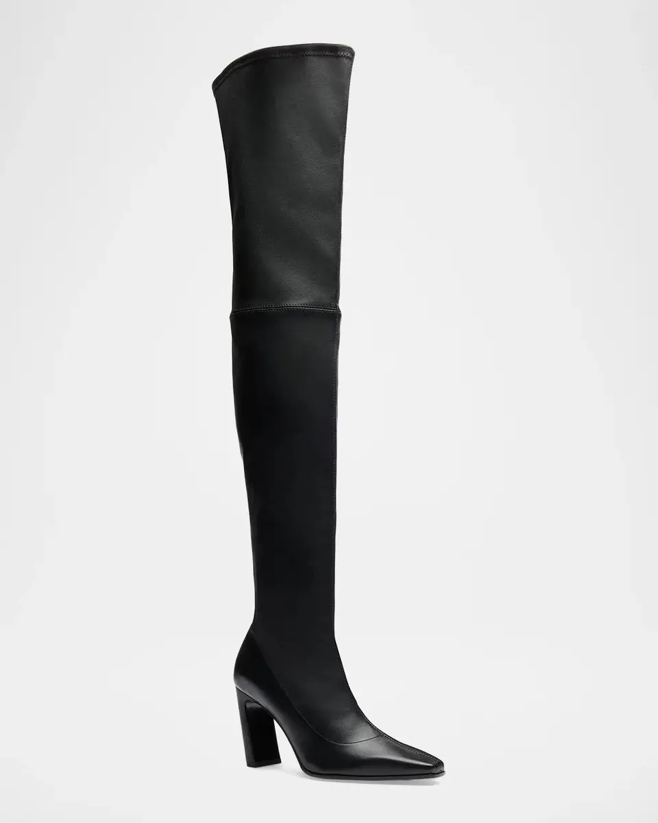 Stuart Weitzman 85mm Ultrastassi Stretch leather Over-The-Knee Boots | Thumbnail 2 Stuart Weitzman 85mm Ultrastassi Stretch leather Over-The-Knee Boots | Thumbnail 2