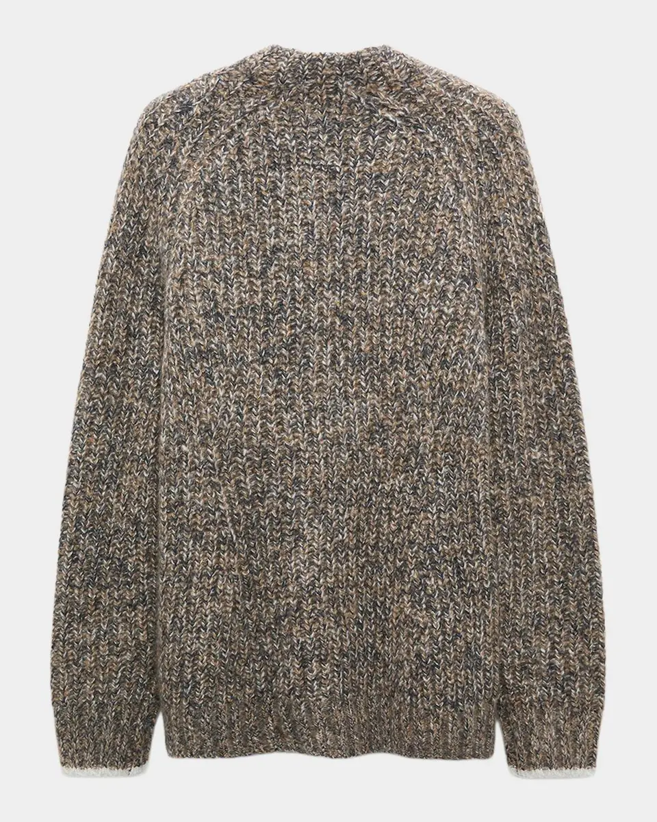 Dorothee Schumacher Luxury Love Marled Cashmere Cardigan | Thumbnail 2