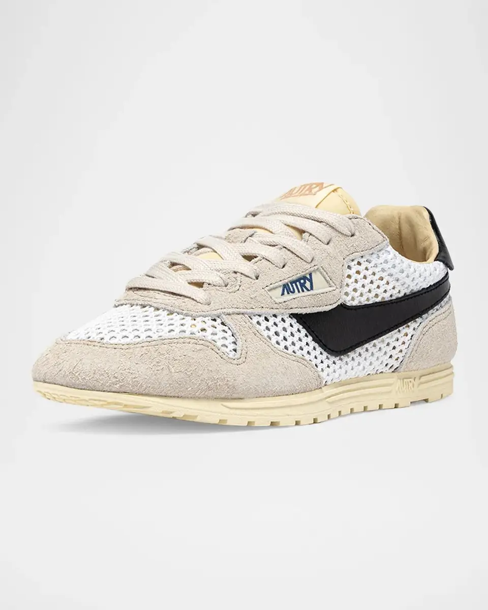 Autry Windspin Mesh and Suede Low-Top Sneakers | Thumbnail 2 Autry Windspin Mesh and Suede Low-Top Sneakers | Thumbnail 2