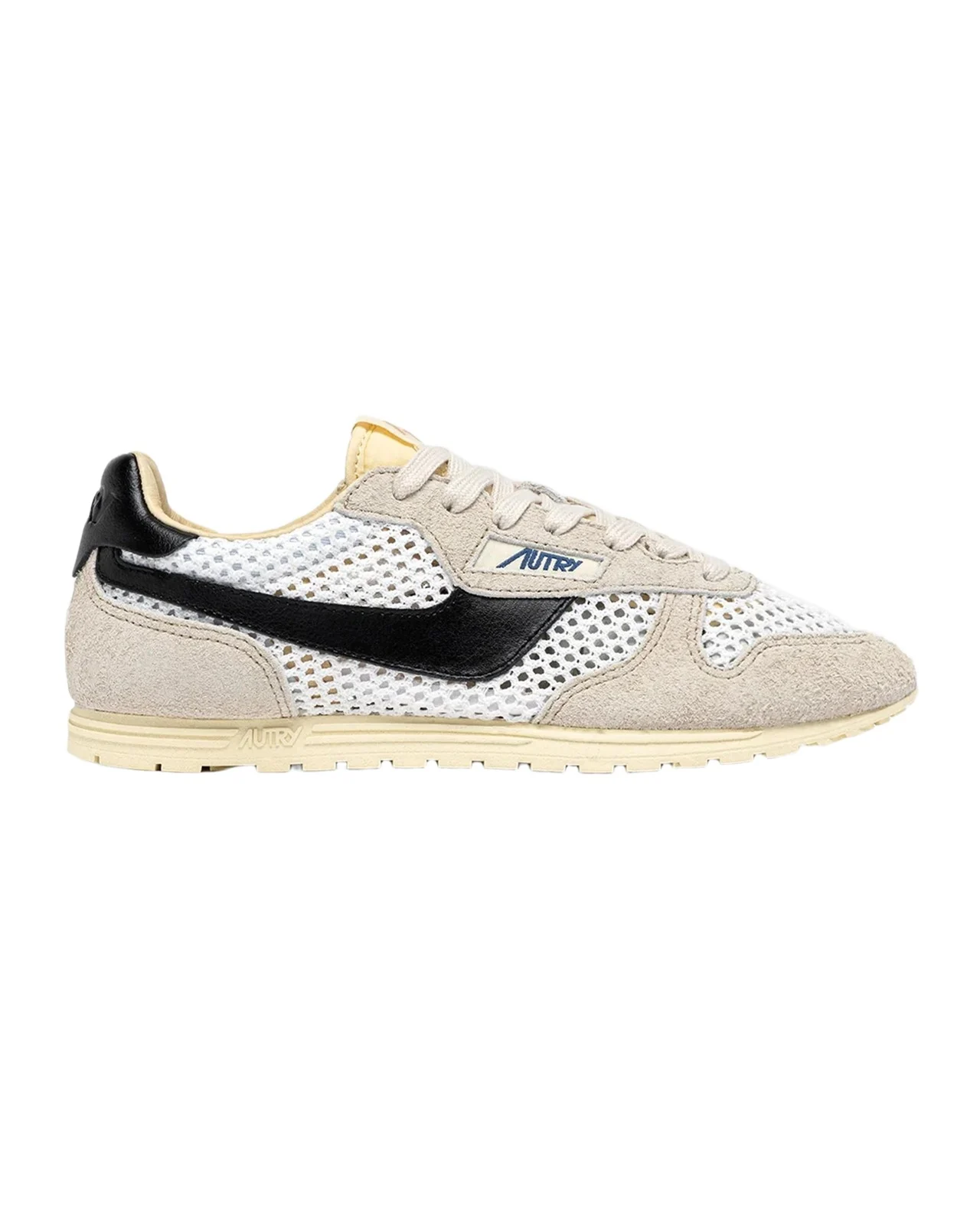 Autry Windspin Mesh and Suede Low-Top Sneakers