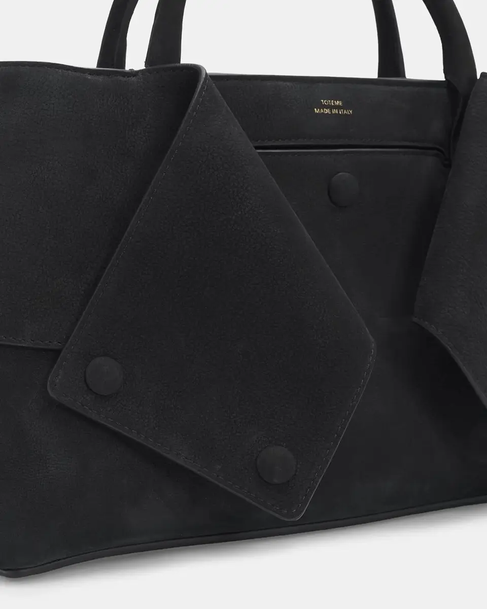 TOTEME Mercer Nubuck Leather Top-Handle Bag | Thumbnail 4 TOTEME Mercer Nubuck Leather Top-Handle Bag | Thumbnail 4