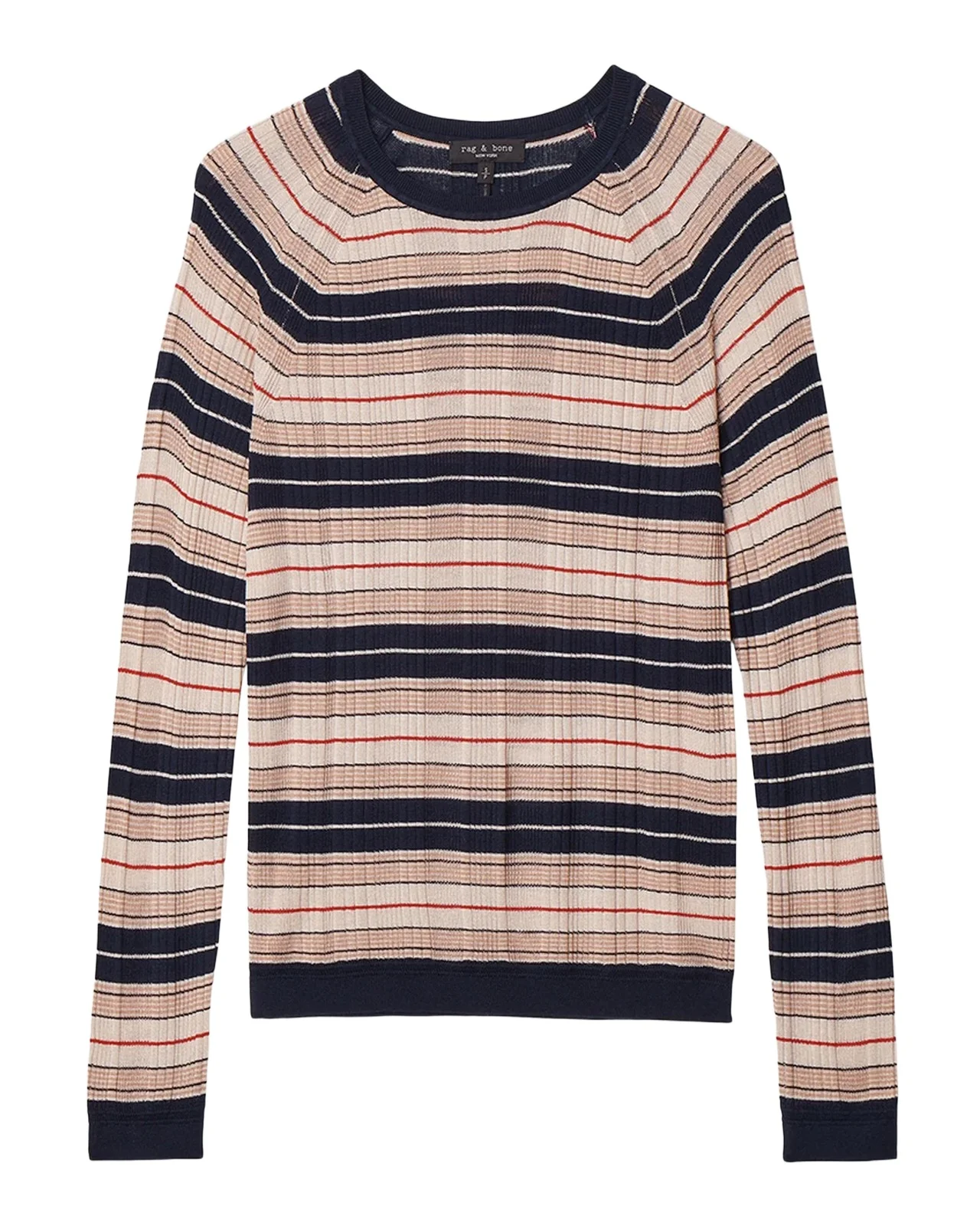 Teresa Striped Silk-Blend Sweater Teresa Striped Silk-Blend Sweater