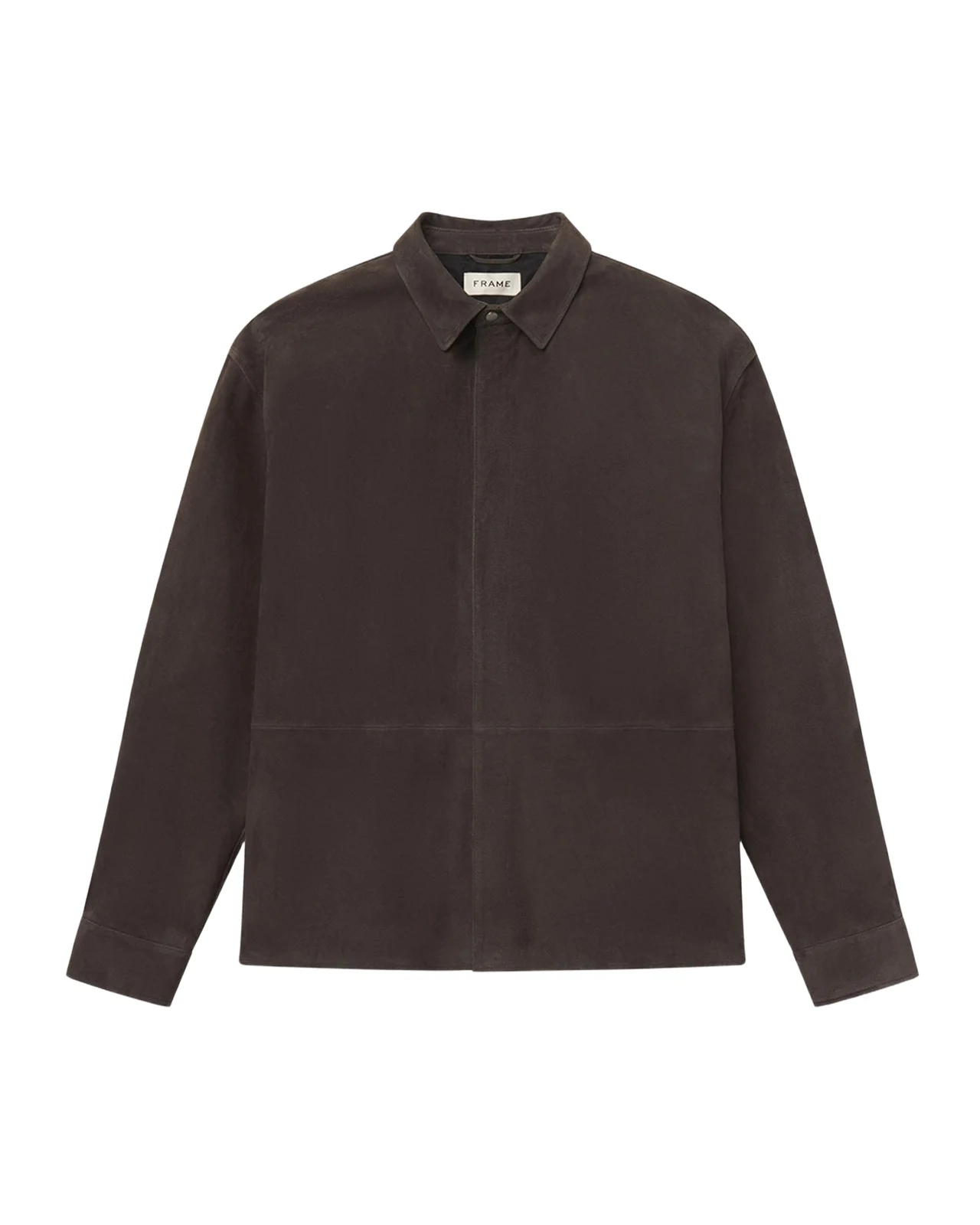 Men's Suede Snap-Front Shirt Men's Suede Snap-Front Shirt