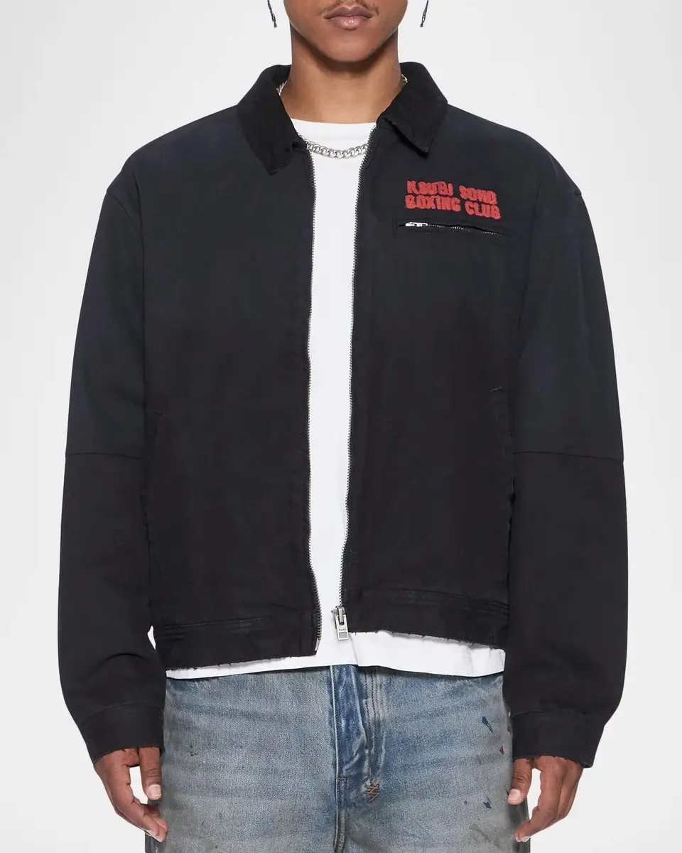 Ksubi Men's Club Greenwich Printed Cotton Twill Jacket | Thumbnail 4 Ksubi Men's Club Greenwich Printed Cotton Twill Jacket | Thumbnail 4