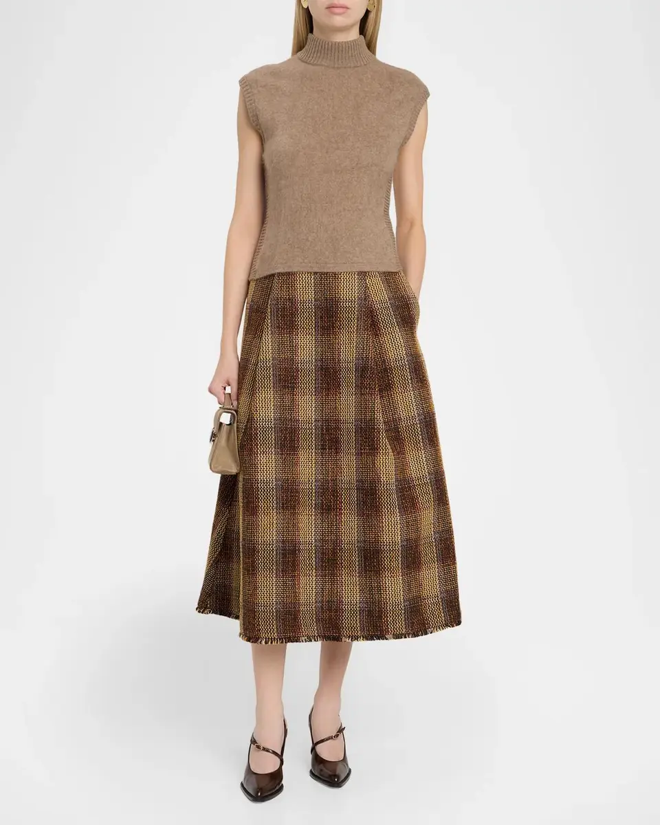 Toccin Sabina Mock-Neck Sleeveless Sweater | Thumbnail 2 Toccin Sabina Mock-Neck Sleeveless Sweater | Thumbnail 2