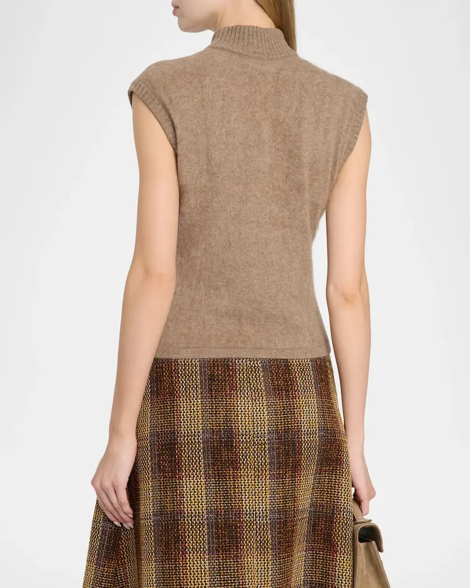 Toccin Sabina Mock-Neck Sleeveless Sweater | Thumbnail 3 Toccin Sabina Mock-Neck Sleeveless Sweater | Thumbnail 3