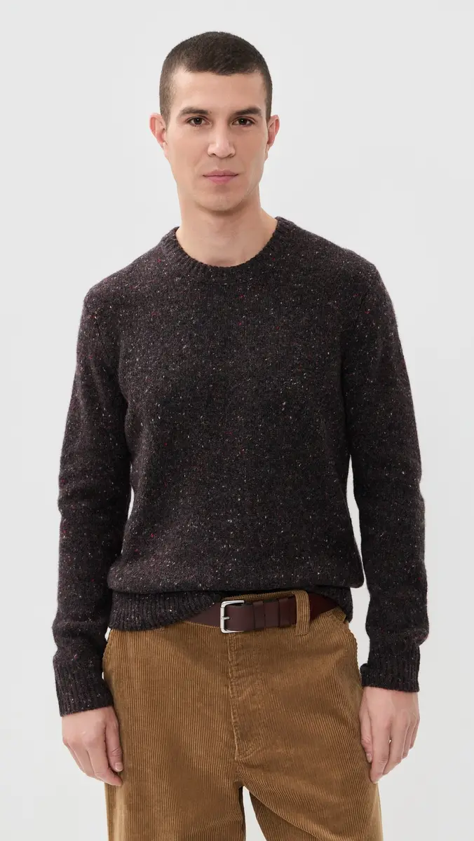 Alex Mill Donegal Crew Neck Sweater | Thumbnail 2 Alex Mill Donegal Crew Neck Sweater | Thumbnail 2