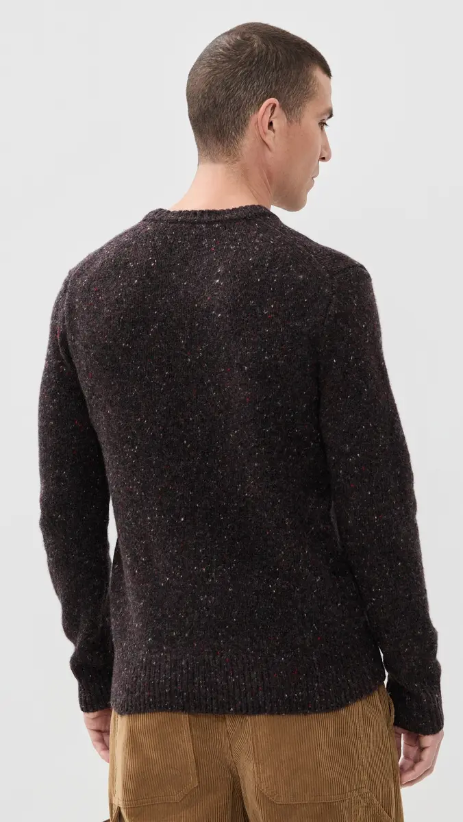 Alex Mill Donegal Crew Neck Sweater | Thumbnail 3 Alex Mill Donegal Crew Neck Sweater | Thumbnail 3