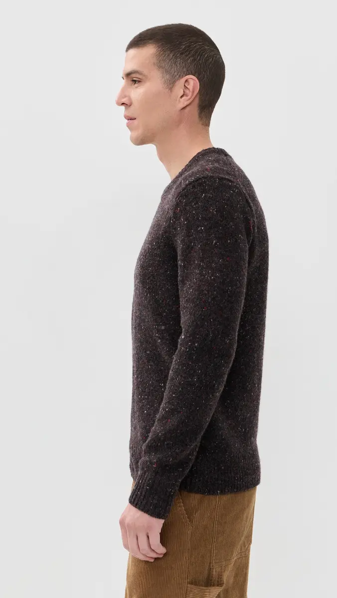 Alex Mill Donegal Crew Neck Sweater | Thumbnail 4 Alex Mill Donegal Crew Neck Sweater | Thumbnail 4
