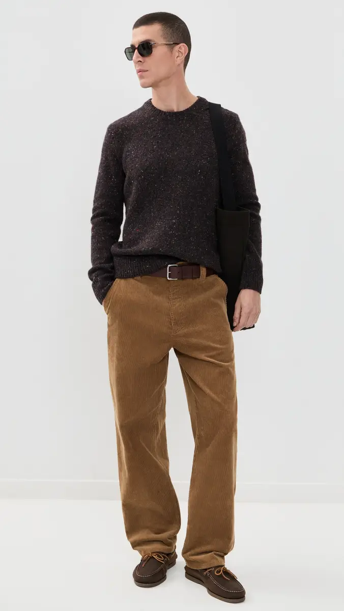 Alex Mill Donegal Crew Neck Sweater | Thumbnail 5 Alex Mill Donegal Crew Neck Sweater | Thumbnail 5