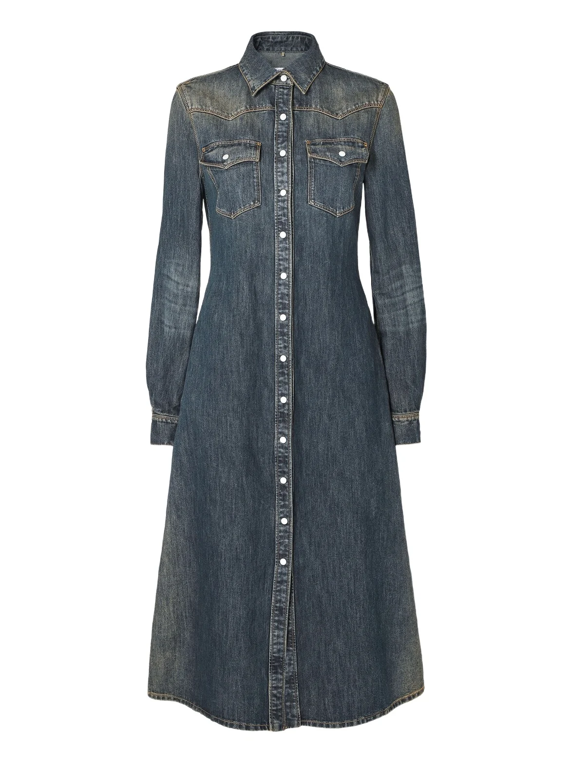 Fendi Washed Denim Dress