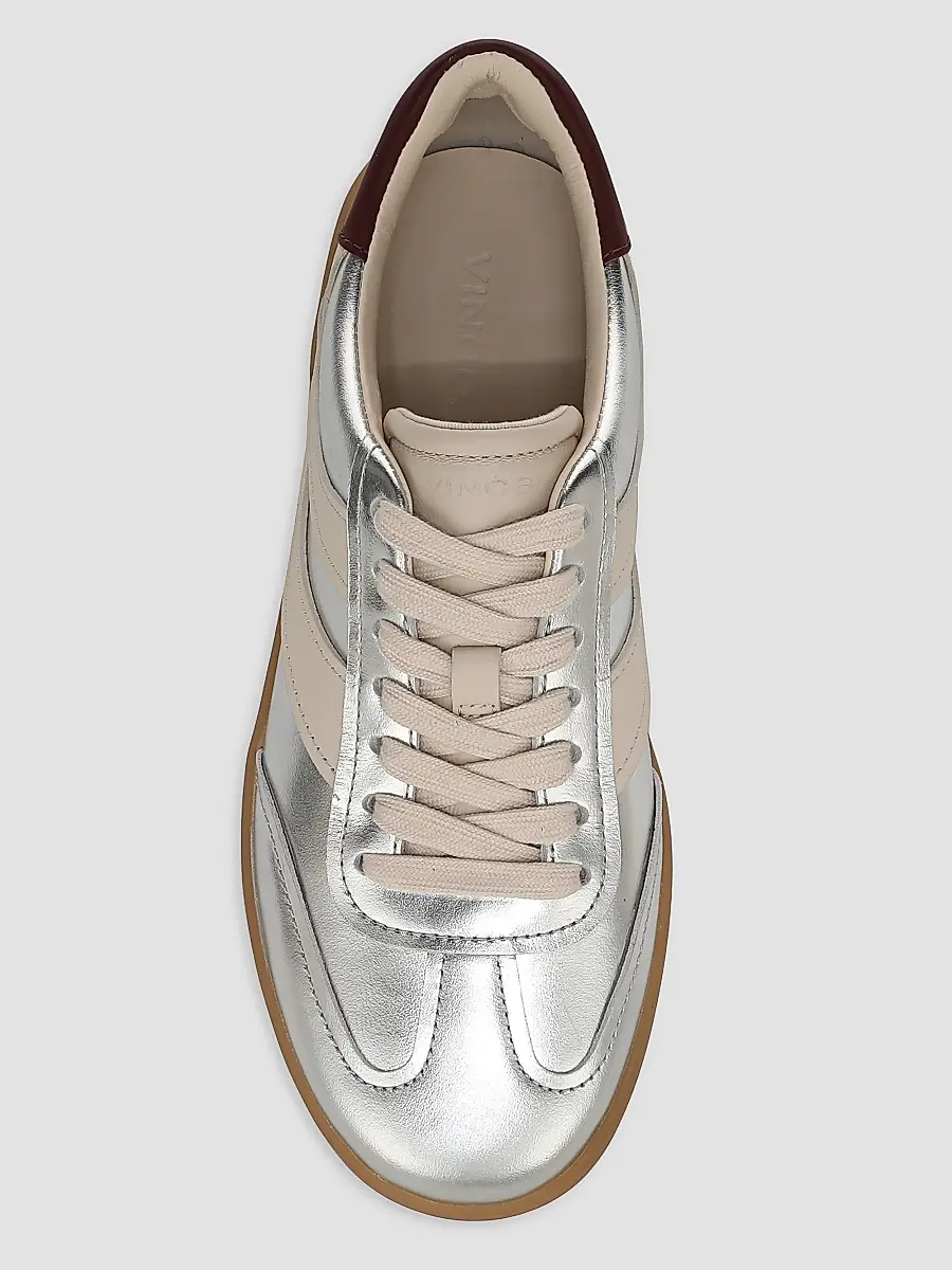 Vince Women's Oasis Leather Low-Top Sneakers | Thumbnail 4 Vince Women's Oasis Leather Low-Top Sneakers | Thumbnail 4