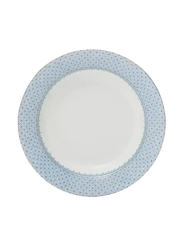 Mottahedeh Cornflower Lace Rim Soup Bowl