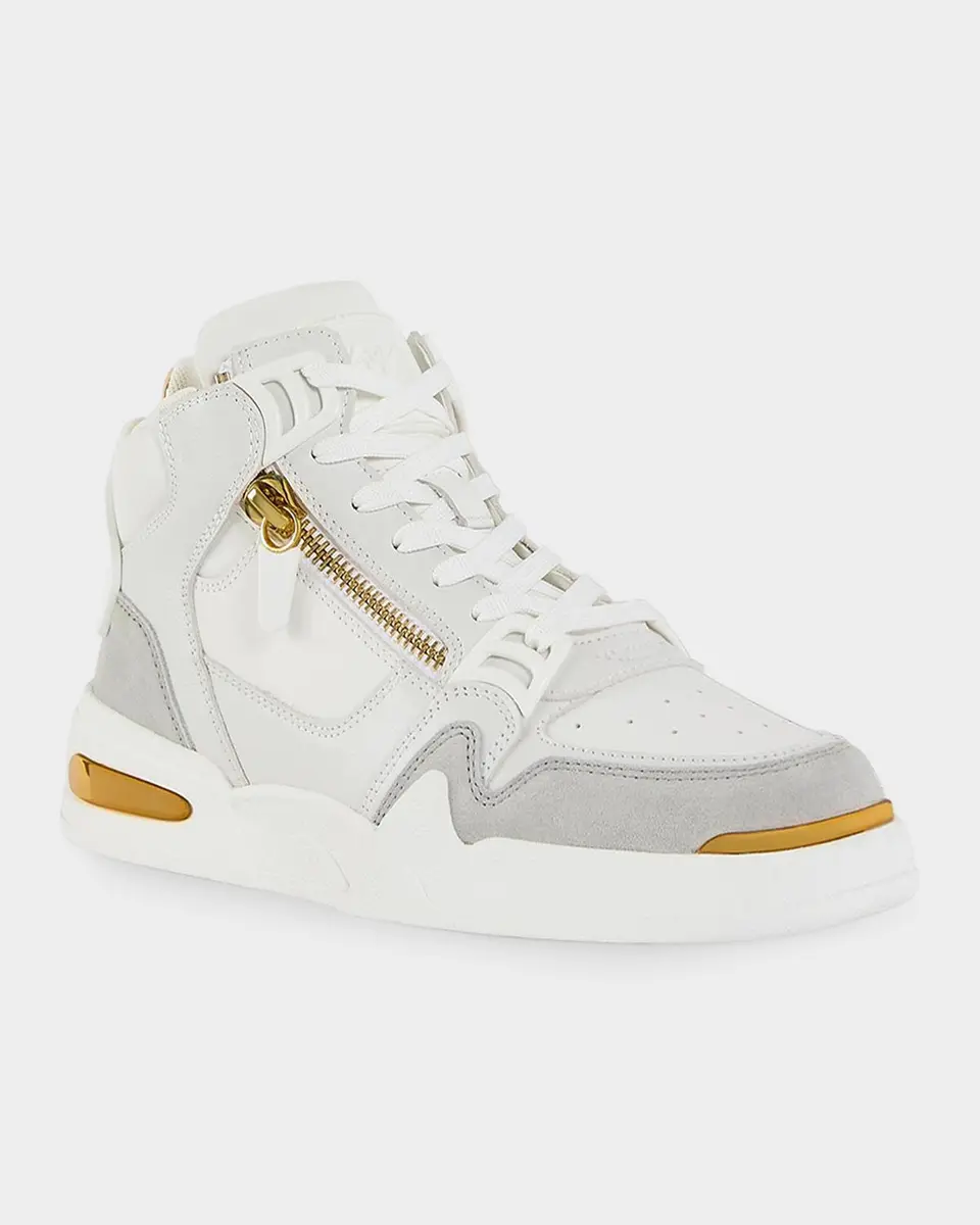 Giuseppe Zanotti Men's Gz Ghost High-Top Sneakers | Thumbnail 5 Giuseppe Zanotti Men's Gz Ghost High-Top Sneakers | Thumbnail 5