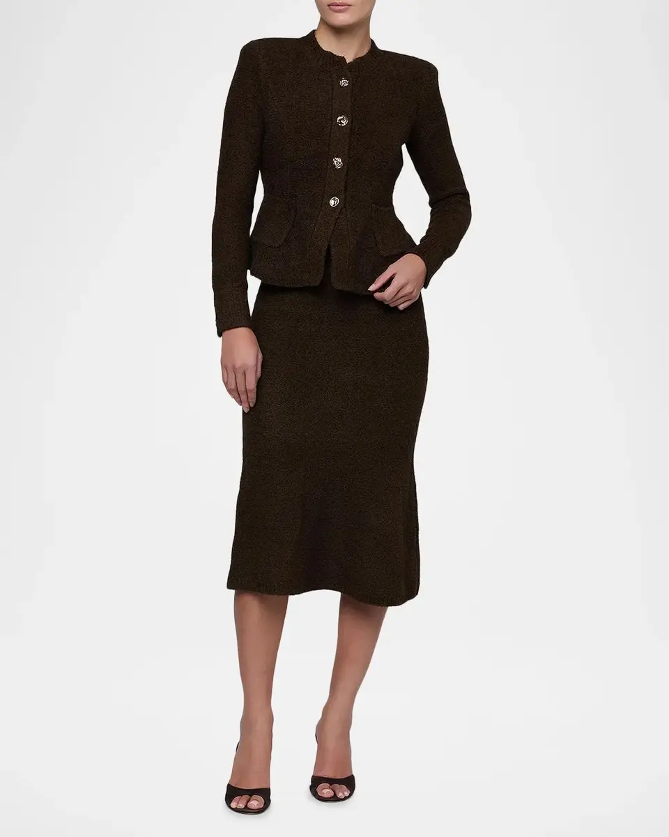 L'Agence Melissa Knit Cardigan | Thumbnail 2 L'Agence Melissa Knit Cardigan | Thumbnail 2