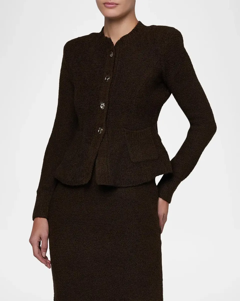 L'Agence Melissa Knit Cardigan | Thumbnail 4 L'Agence Melissa Knit Cardigan | Thumbnail 4
