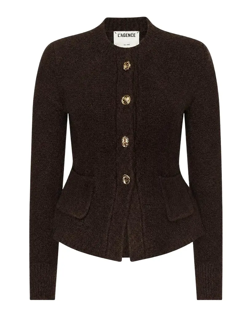 L'Agence Melissa Knit Cardigan