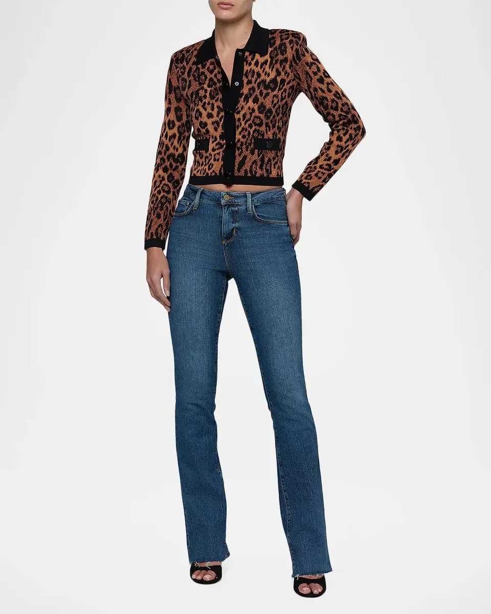 L'Agence Western Toile Osiris Jacquard Cardigan | Thumbnail 2
