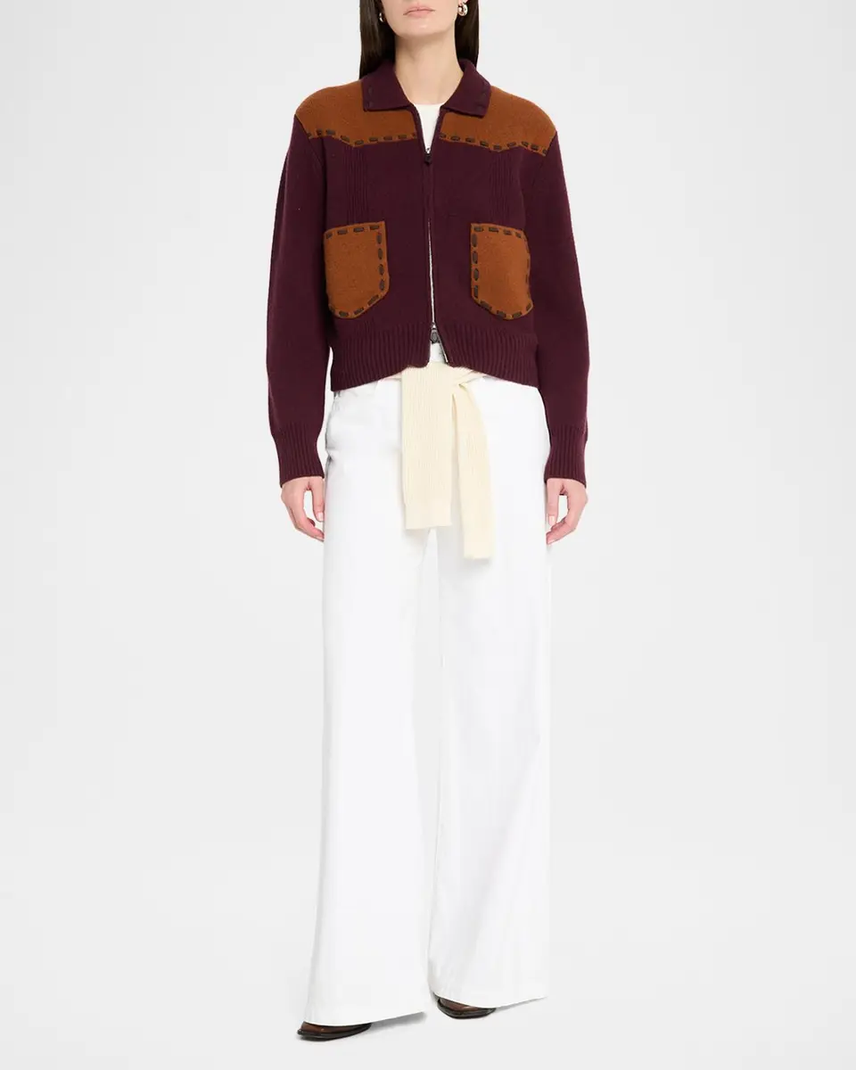 Guest In Residence Saddle Up Cashmere-Wool Jacket | Thumbnail 2 Guest In Residence Saddle Up Cashmere-Wool Jacket | Thumbnail 2