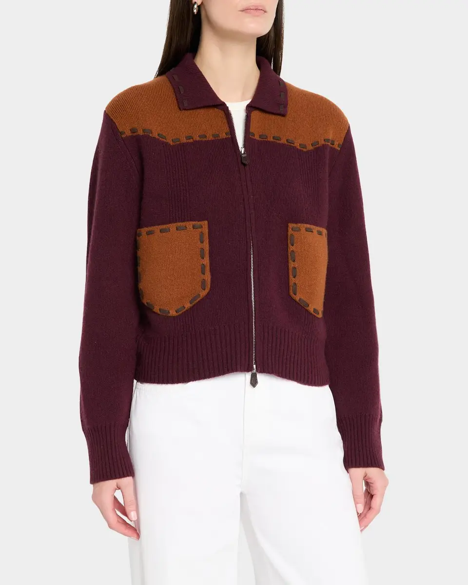 Guest In Residence Saddle Up Cashmere-Wool Jacket | Thumbnail 4 Guest In Residence Saddle Up Cashmere-Wool Jacket | Thumbnail 4