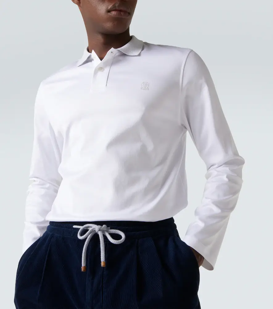 Brunello Cucinelli Cotton polo shirt | Thumbnail 2