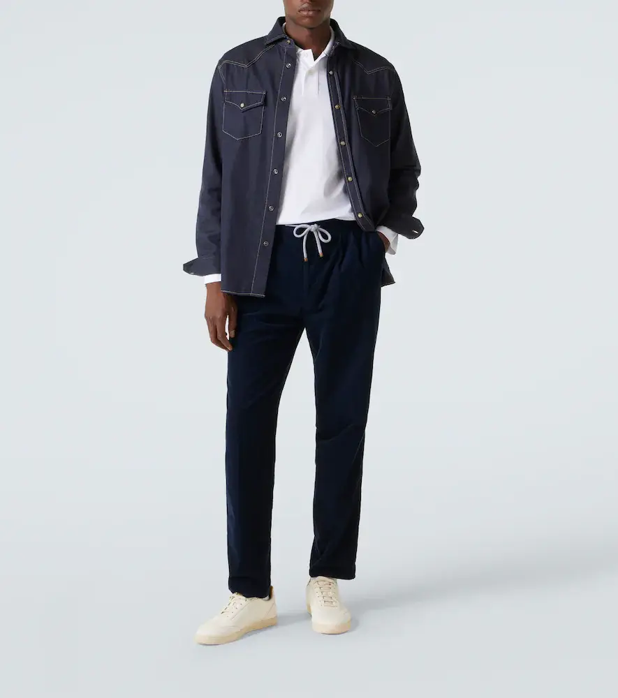 Brunello Cucinelli Cotton polo shirt | Thumbnail 3
