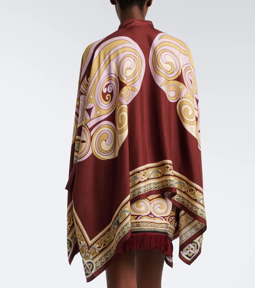 La DoubleJ Foulard printed silk twill shirt | Thumbnail 3 La DoubleJ Foulard printed silk twill shirt | Thumbnail 3