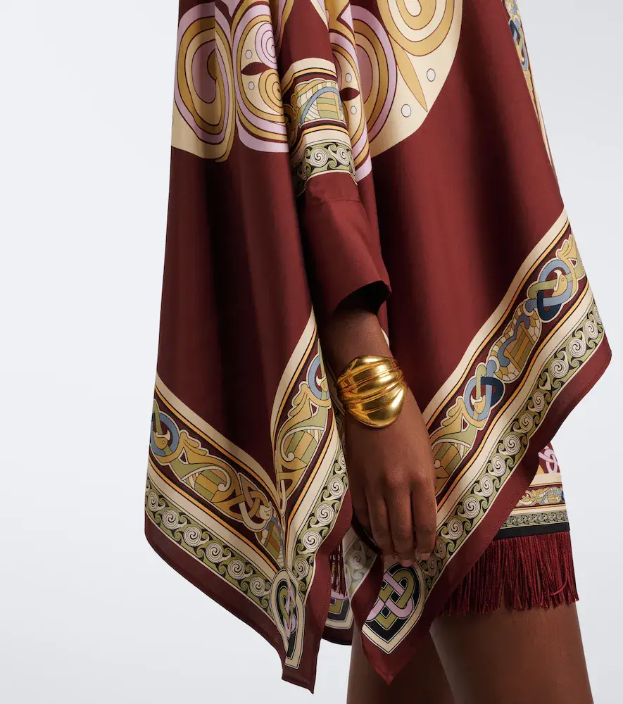 La DoubleJ Foulard printed silk twill shirt | Thumbnail 4 La DoubleJ Foulard printed silk twill shirt | Thumbnail 4