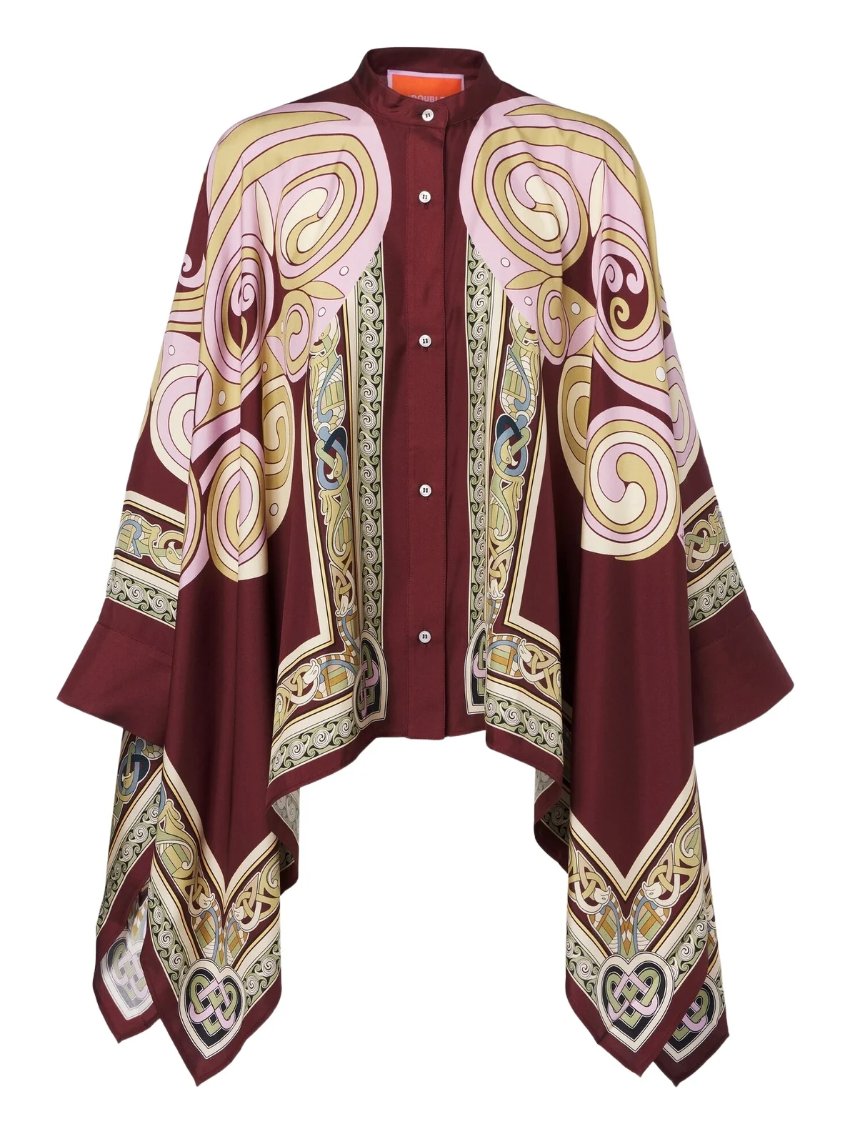Foulard printed silk twill shirt Foulard printed silk twill shirt