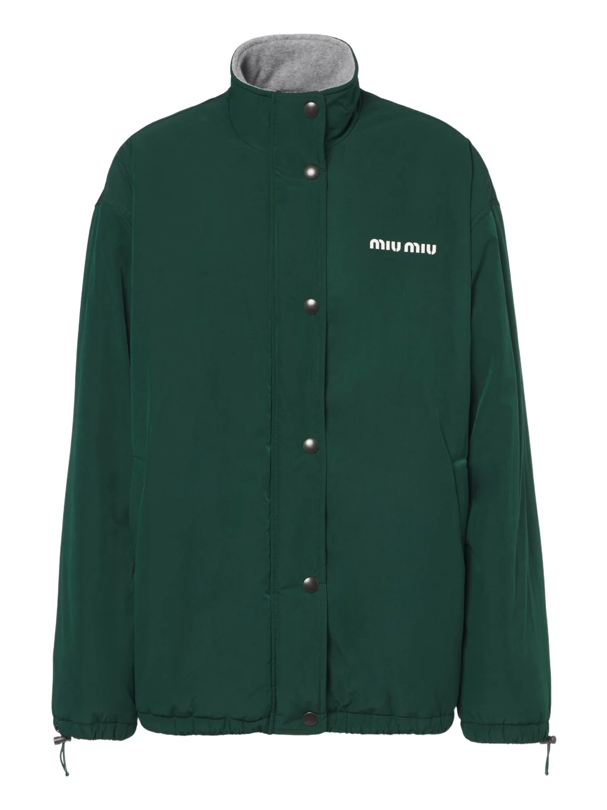 Miu Miu Logo technical jacket