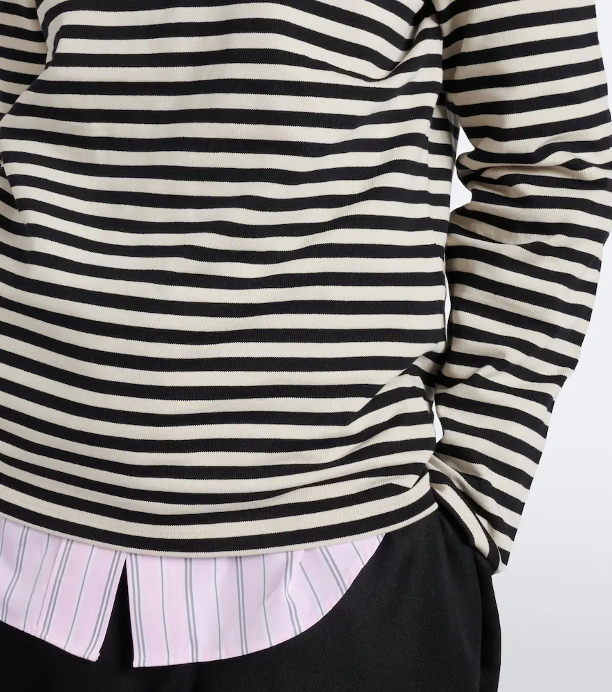 AMI PARIS Ami de Coeur striped cotton T-shirt | Thumbnail 7 AMI PARIS Ami de Coeur striped cotton T-shirt | Thumbnail 7