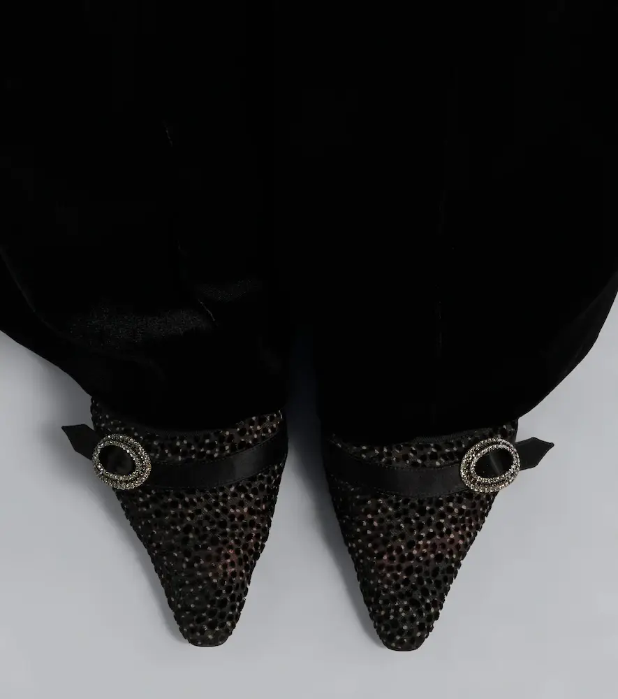 Manolo Blahnik Zutosli embellished slingback pumps | Thumbnail 6