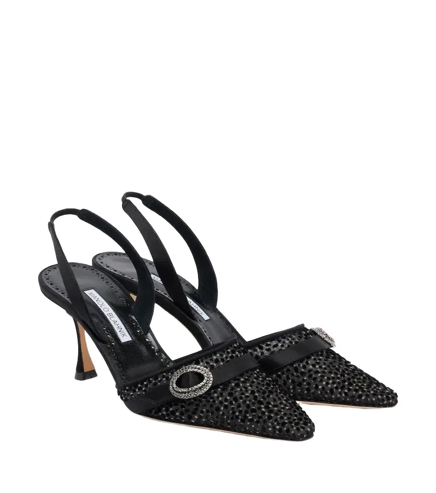 Zutosli embellished slingback pumps Zutosli embellished slingback pumps