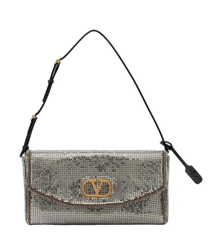 Valentino Garavani DeVain Small chainmail shoulder bag | Image 1 Valentino Garavani DeVain Small chainmail shoulder bag | Image 1